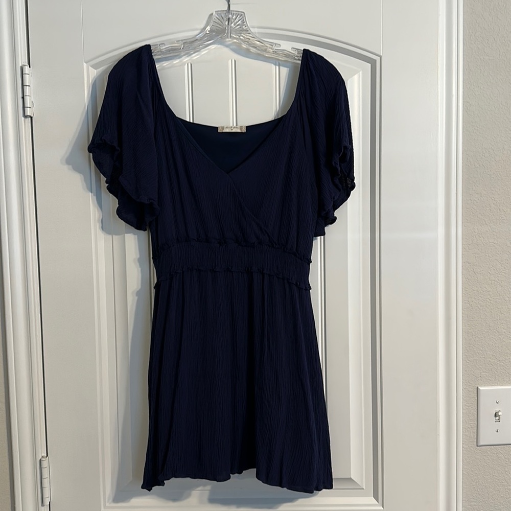 Altar’d State Navy Blue Dress